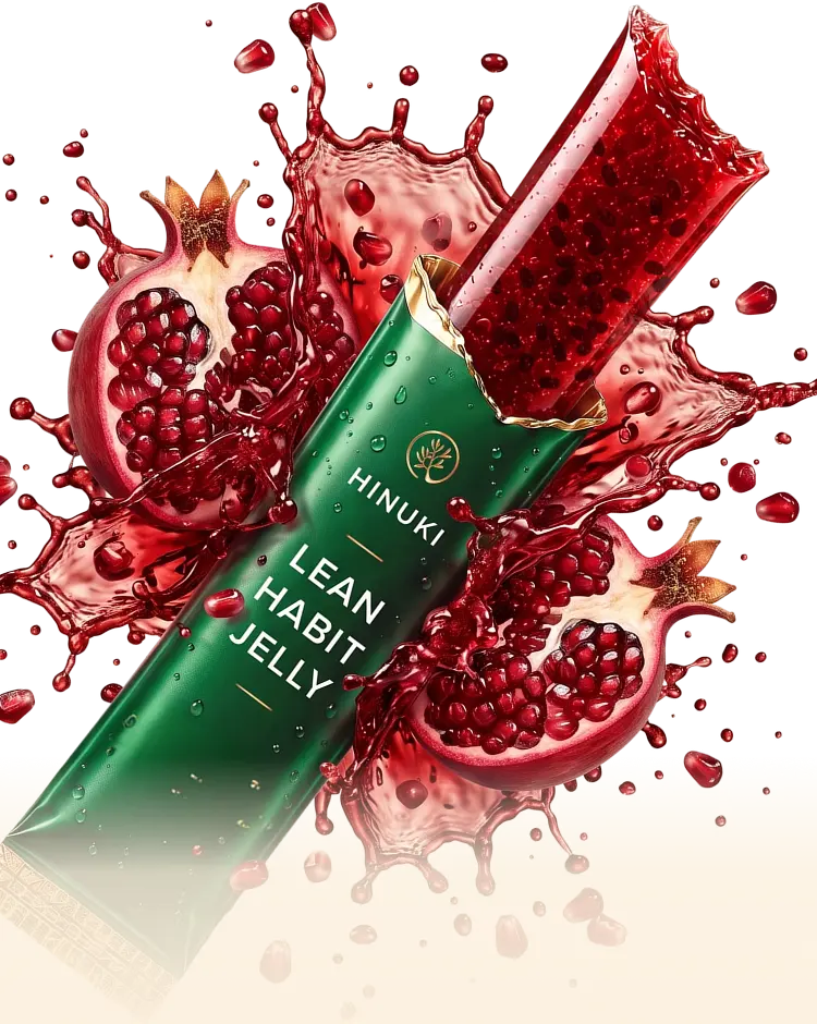 Hinuki Korean Jelly Sticks — pomegranate-flavoured jelly for a convenient daily wellness routine